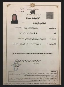 مدرک کوتاهی مو