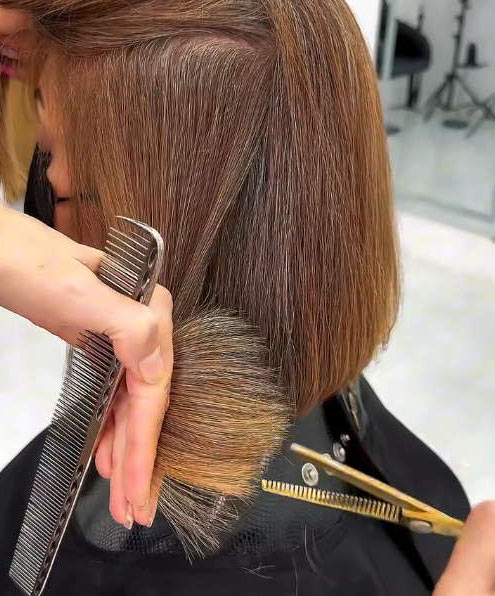 آموزش تکسچر در بهترین آموزشگاه کوتاهی مو در تهران